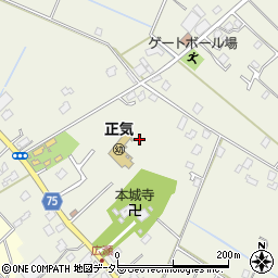千葉県東金市広瀬周辺の地図