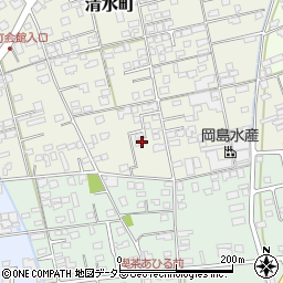 鳥取県境港市清水町659周辺の地図