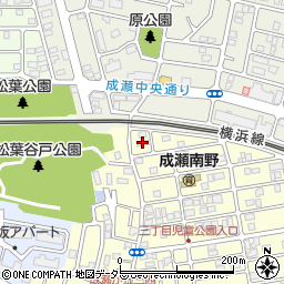 東京都町田市成瀬が丘3丁目25周辺の地図
