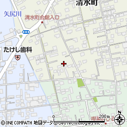 鳥取県境港市清水町918周辺の地図