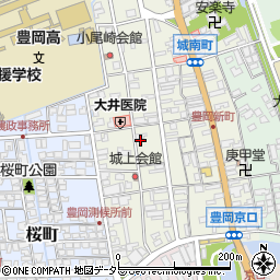 兵庫県豊岡市城南町15-24周辺の地図