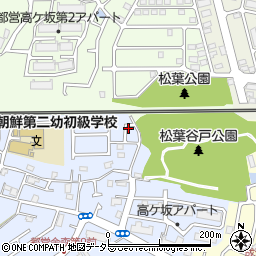 東京都町田市金森東1丁目18周辺の地図