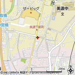 岐阜県美濃市2830周辺の地図