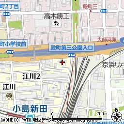 クリエール石渡弐番館周辺の地図
