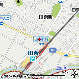 まいばすけっと田奈駅前店周辺の地図
