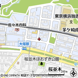 ロビンスジャパン周辺の地図