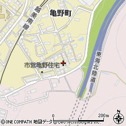岐阜県美濃市3986周辺の地図