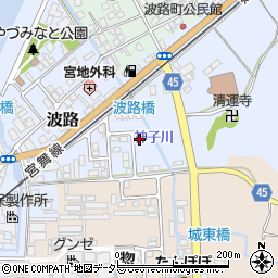 京都府宮津市波路2541周辺の地図