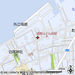 鳥取県境港市外江町1682周辺の地図
