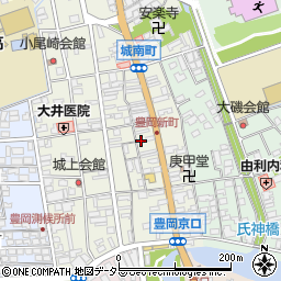 兵庫県豊岡市城南町13-27周辺の地図