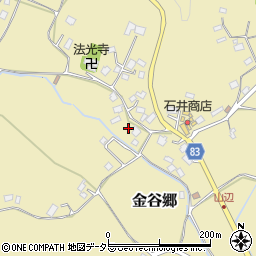 千葉県大網白里市金谷郷2429周辺の地図