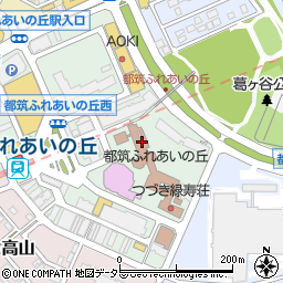 横浜あゆみ荘周辺の地図