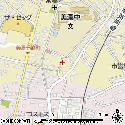 岐阜県美濃市千畝町288周辺の地図