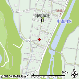 岐阜県美濃市横越237周辺の地図