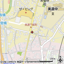 岐阜県美濃市2828周辺の地図