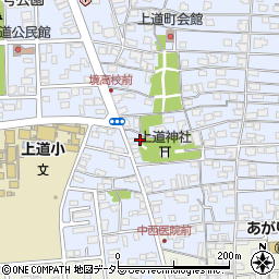 鳥取県境港市上道町619周辺の地図