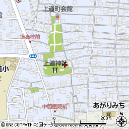 鳥取県境港市上道町653周辺の地図