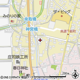 岐阜県美濃市2848周辺の地図