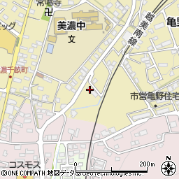 岐阜県美濃市広岡町3999周辺の地図