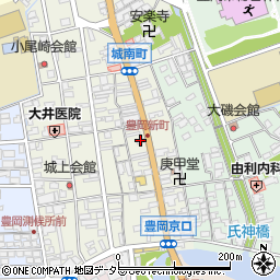 兵庫県豊岡市城南町13-6周辺の地図