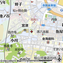 京都府宮津市万年895-8周辺の地図