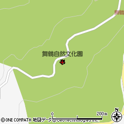 舞鶴自然文化園周辺の地図