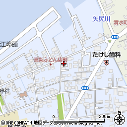 鳥取県境港市外江町1613-8周辺の地図