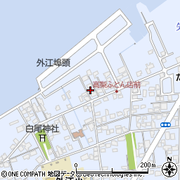 鳥取県境港市外江町1681周辺の地図