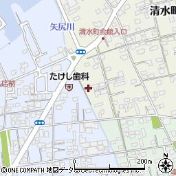 鳥取県境港市清水町893周辺の地図