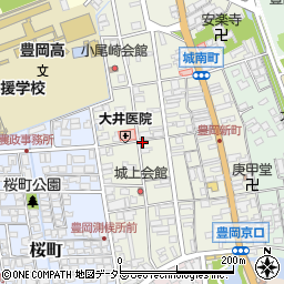 兵庫県豊岡市城南町15-27周辺の地図