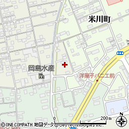 鳥取県境港市清水町585周辺の地図