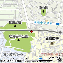 東京都町田市南成瀬2丁目34周辺の地図