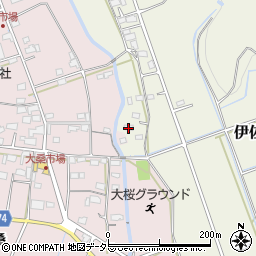岐阜県山県市伊佐美1506-2周辺の地図