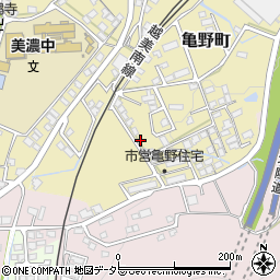 岐阜県美濃市3960-7周辺の地図