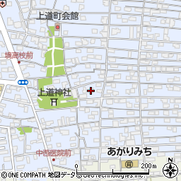 鳥取県境港市上道町679周辺の地図