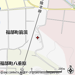 鳥取県鳥取市福部町箭溪281周辺の地図