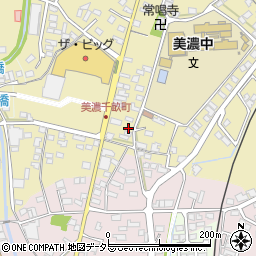 岐阜県美濃市千畝町2829周辺の地図
