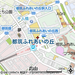 カルド　都筑横浜周辺の地図