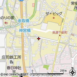 岐阜県美濃市千畝町2843周辺の地図