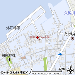 鳥取県境港市外江町1666周辺の地図