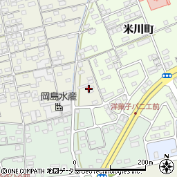 鳥取県境港市清水町588周辺の地図