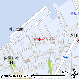 鳥取県境港市外江町1677-2周辺の地図