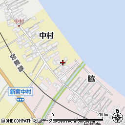 京都府宮津市中村279-8周辺の地図