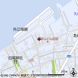 鳥取県境港市外江町1677周辺の地図