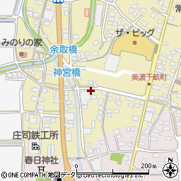 岐阜県美濃市2847周辺の地図