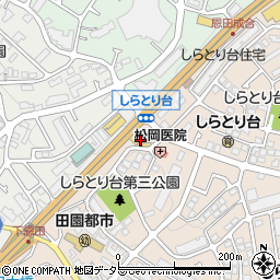 日産プリンス神奈川しらとり台店周辺の地図