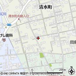 鳥取県境港市清水町675周辺の地図