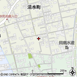 鳥取県境港市清水町660周辺の地図