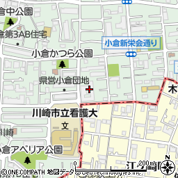 新川崎ガーデンハウス周辺の地図