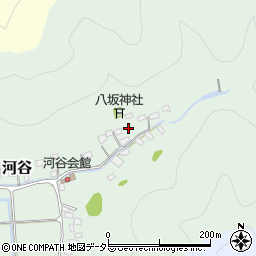 兵庫県豊岡市河谷807周辺の地図